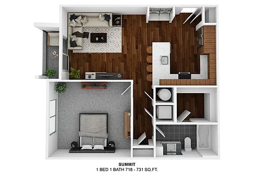 Floor plan A1B