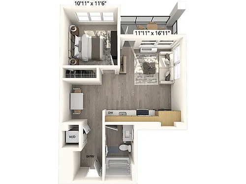 Floor plan A4-1