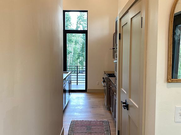 Entry hallway and pantry