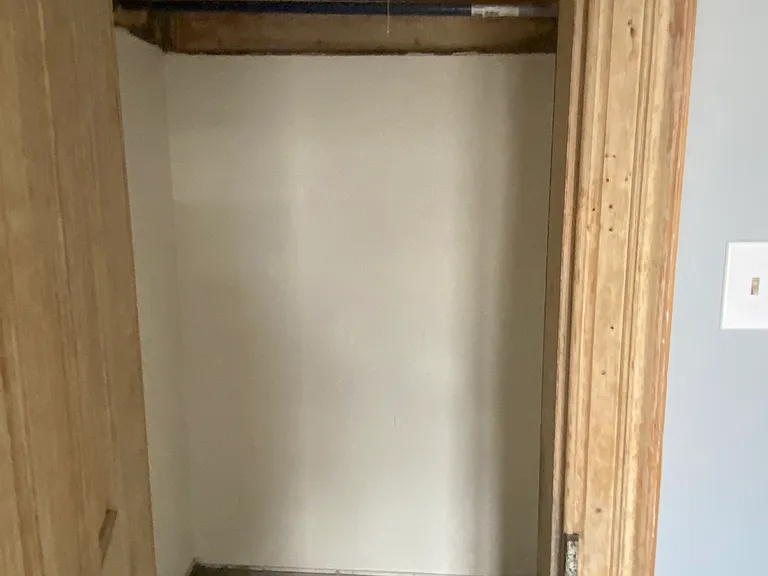 Closet in bedroom