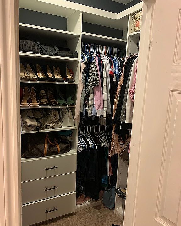 Updated Master closet