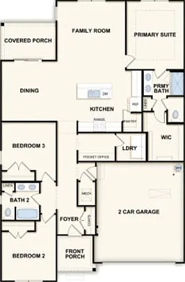 3 bed, 2.0 bath, 1700 sqft, $2,190 — Photo 2