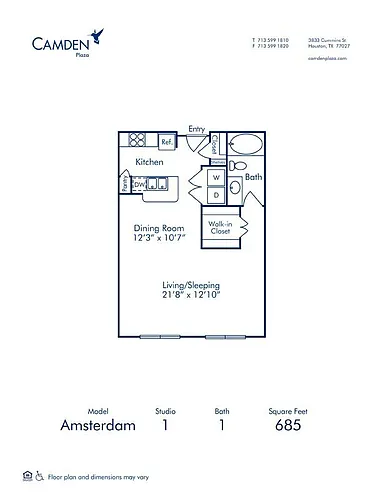 Floor plan Amsterdam