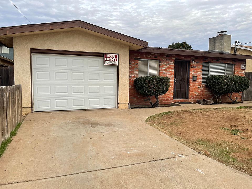 Front entrance and garage
