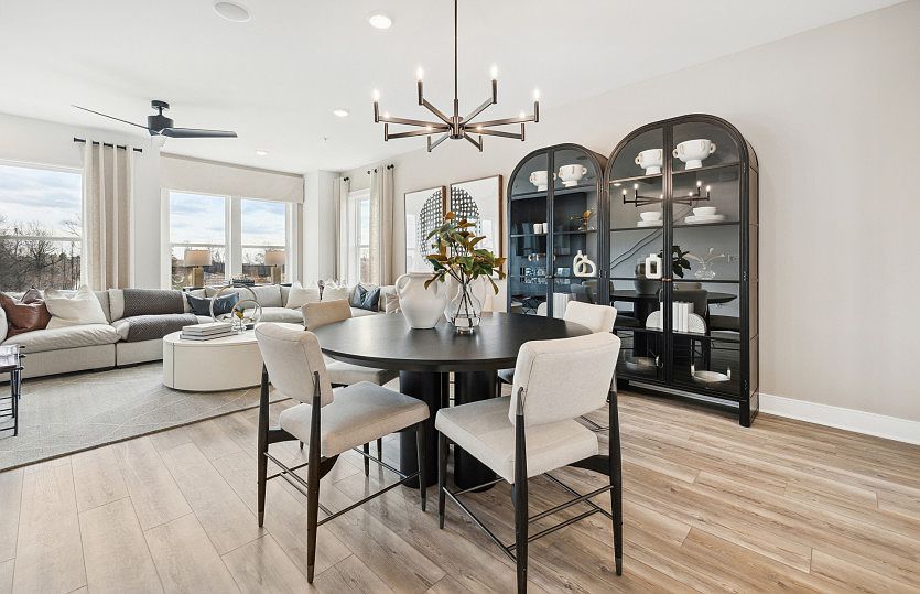 Frankton Plan, Creekside at Cabin Branch Townhomes, Boyds, MD 20841