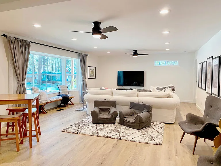 Oversized living room