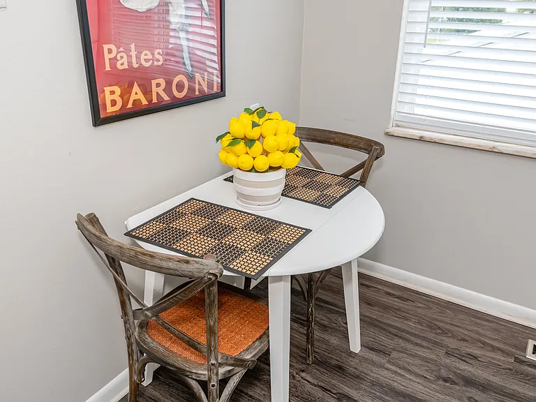Dining area