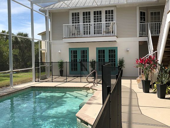 Back of guest house