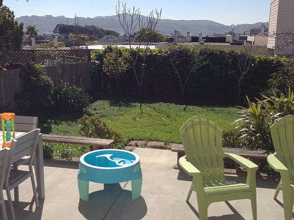 Rear from back yard patio