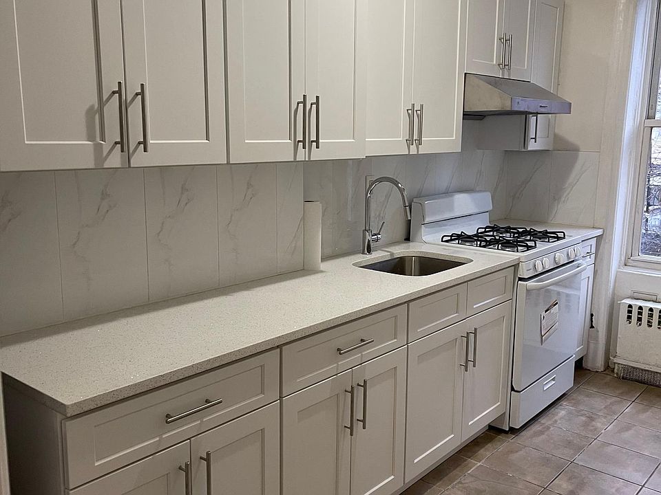 Renovated kitchen. New cabinets. New appliances.
