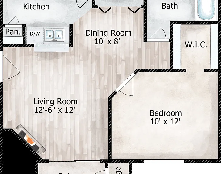 Chelsea Floorplan Diagram