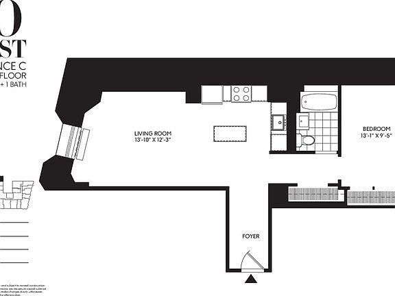 2nd image of 90 West St APT 4C
