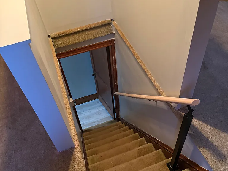 Stairs from 2nd floor to third floor
