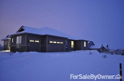 Southside of house
						:
						Huge 3 car garage. 780 square feet of space!