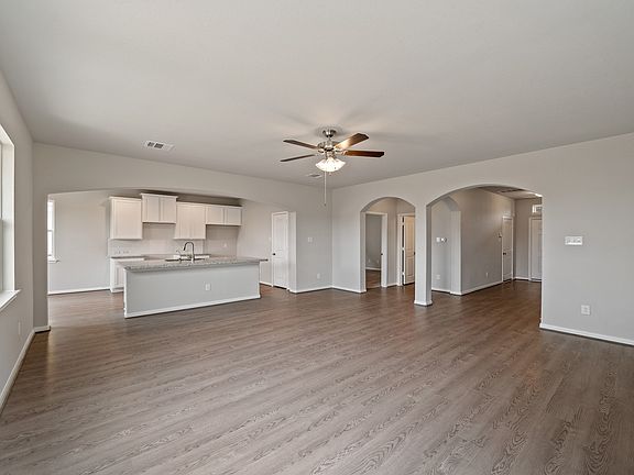 Bright open floorplan