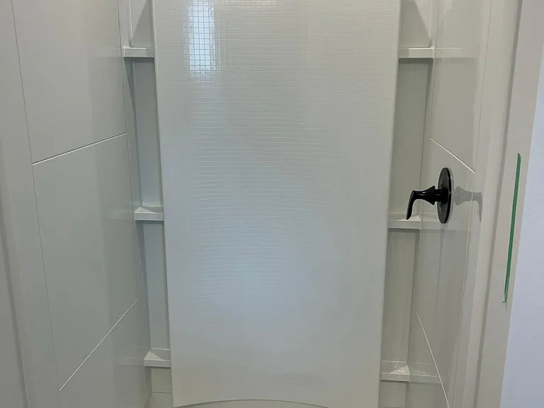 Master shower