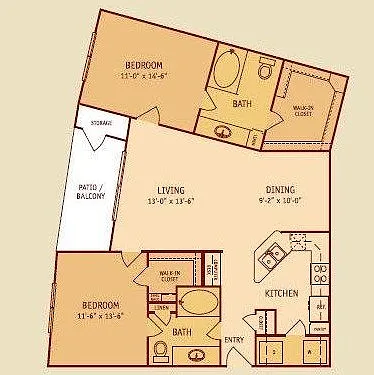 Floor plan B3