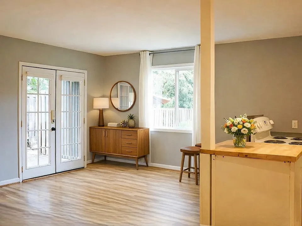 Open floor plan, with lots of room to make it your own.
