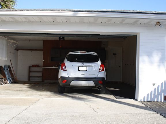 Large two car garage