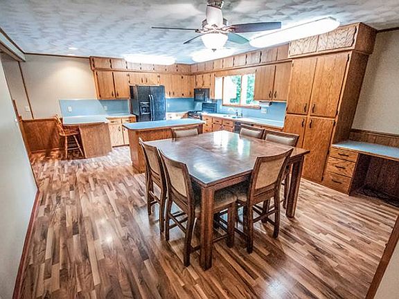 Another view of this incredible kitchen, with new hardware throughout 