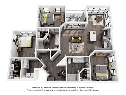 Floor plan 3A