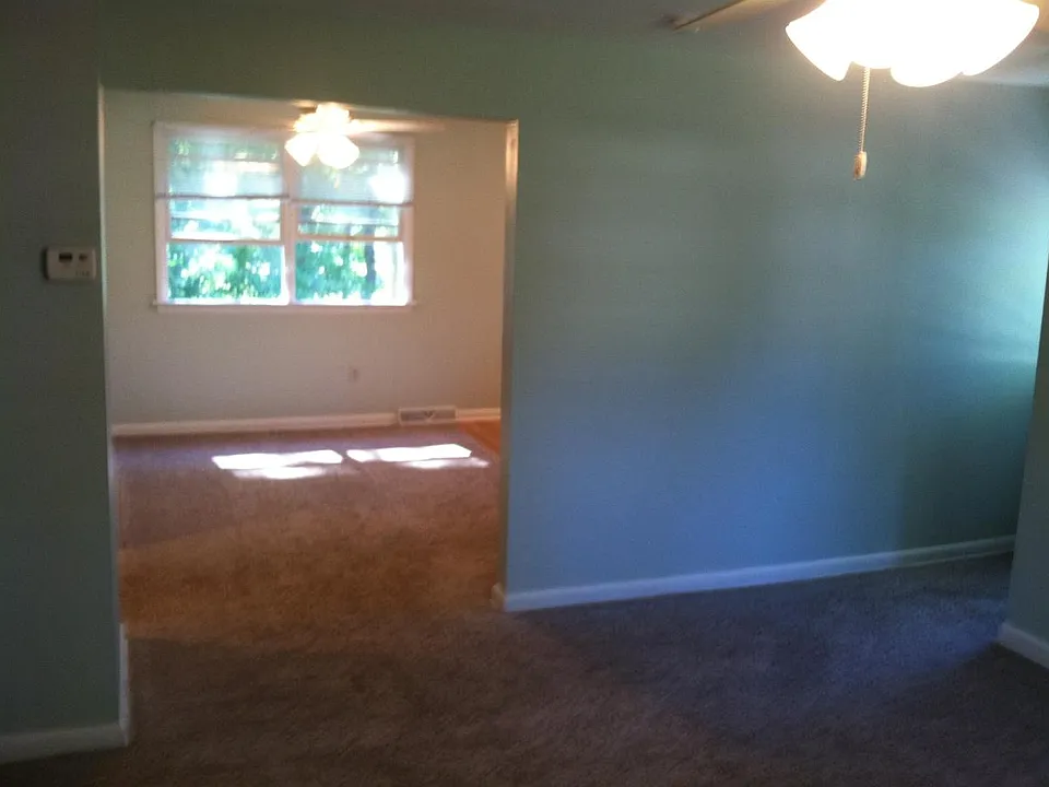 Living room to dining room