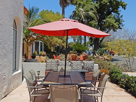 Outdoor dining/living space