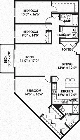 Floor plan 3B