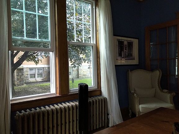 View from dining or office