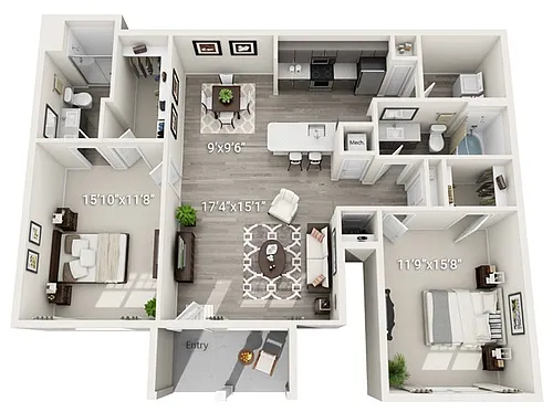 Floor plan B2