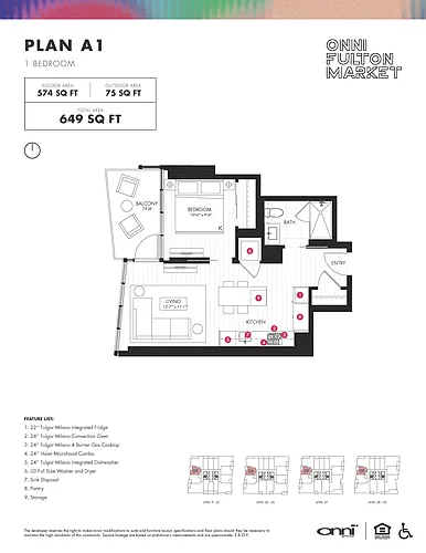 Floor plan Plan A1