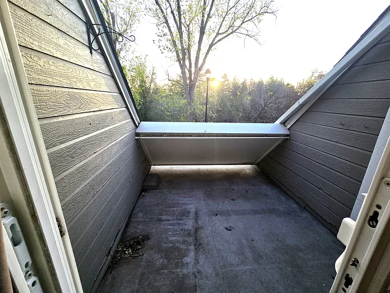 Patio from main bedroom