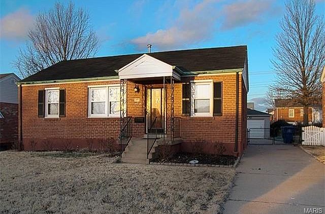 Beautiful all-brick home on quiet street.