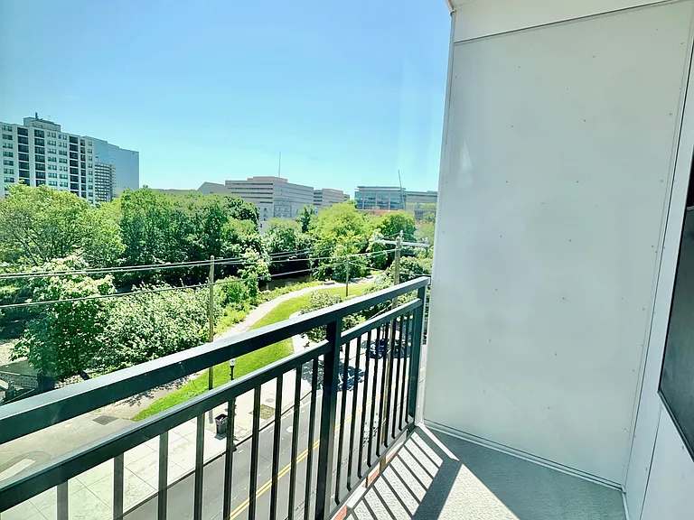 Select Residences with Private balconies overlooking Mill River Park. All are East facing so get beautiful morning sun, perfect for that 1st cup of coffee.