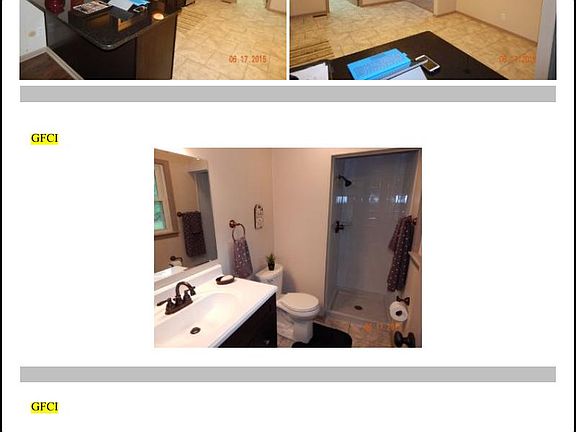 Kitchen, Master bathroom