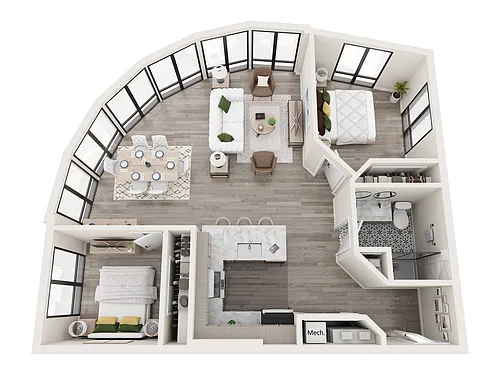 Floor plan The Overlook