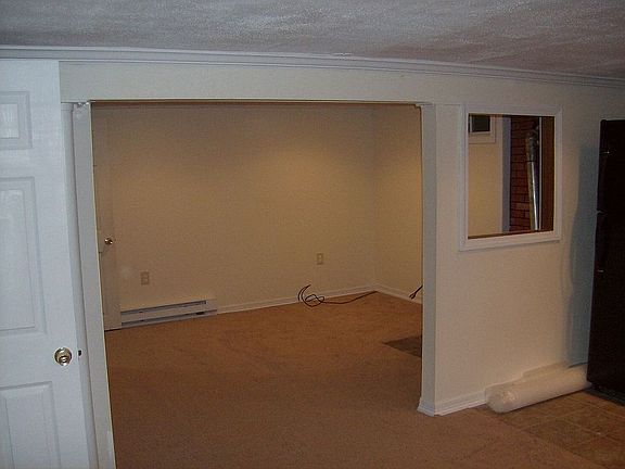 basement living room.