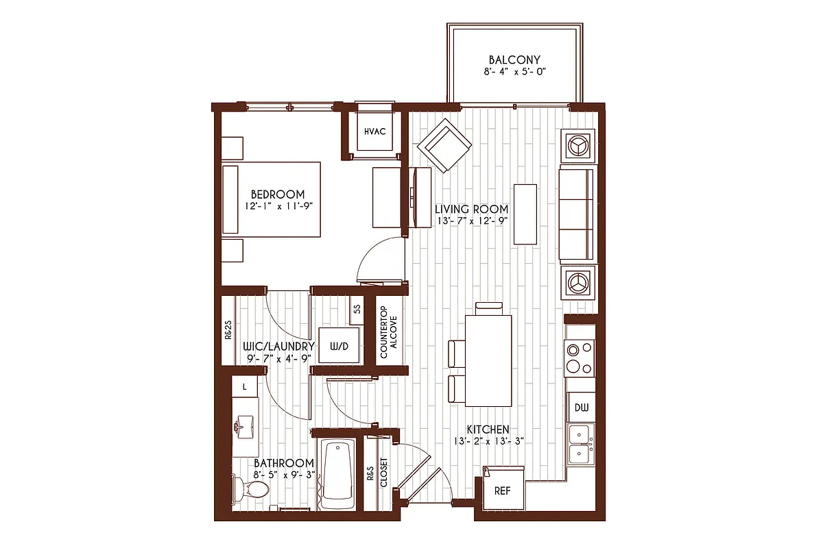 Floor plan Austen