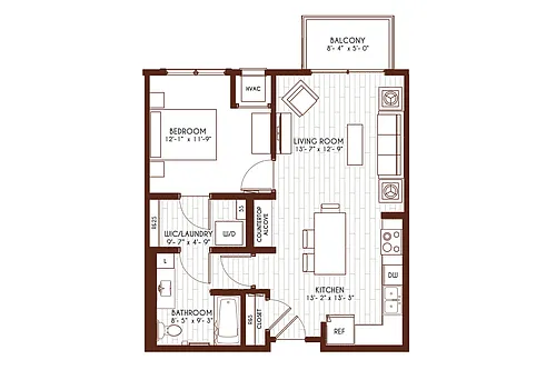 Floor plan Austen