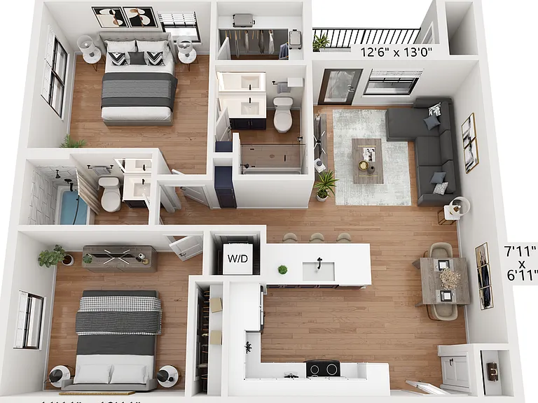 Garnet Floor Plan Garnet Floor Plan