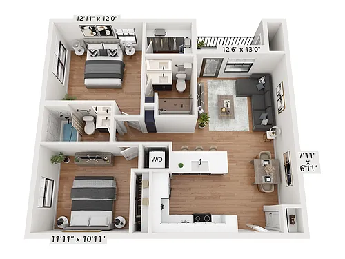 Floor plan Garnet