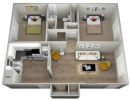 Floor plan Upgraded Laurel