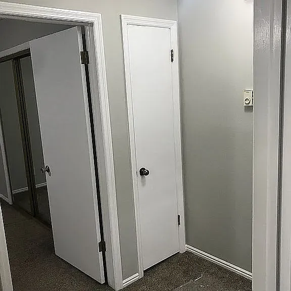 Linen closet lower floor.