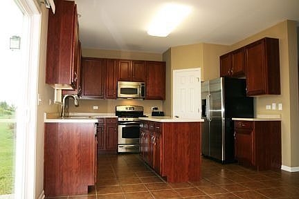 Kitchen, island, WI pantry