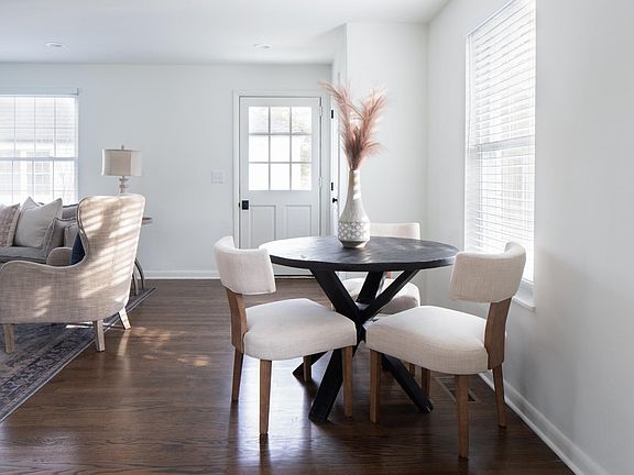 Breakfast nook.