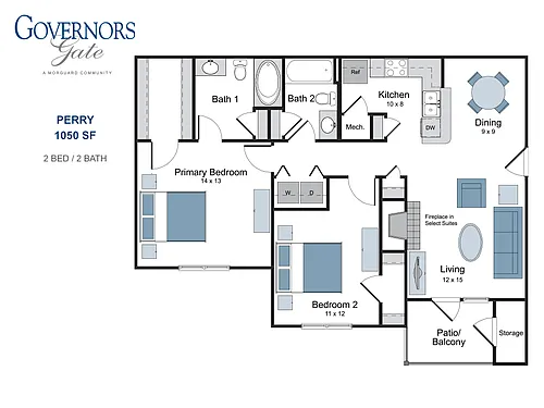 Floor plan Perry