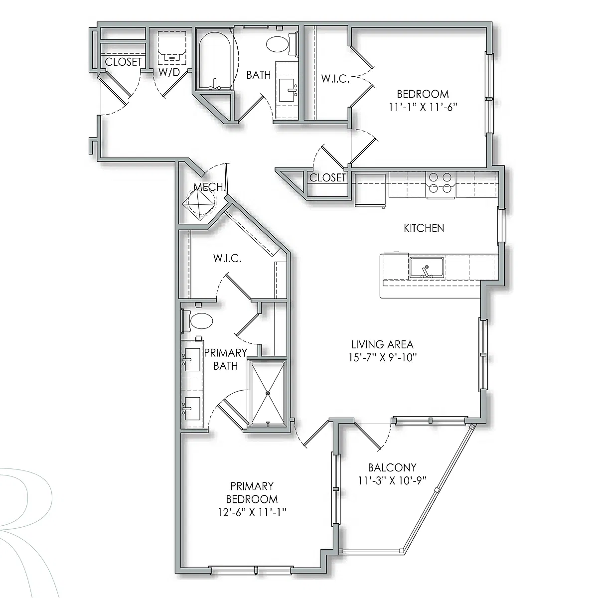Floor plan B8