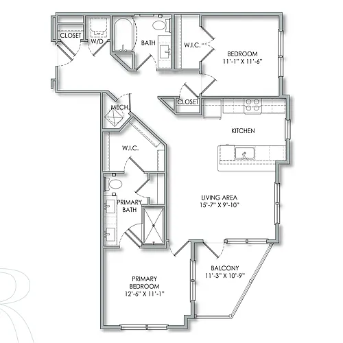 Floor plan B8