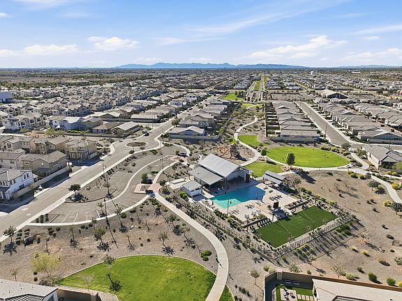 Private community pool, park, and walking paths