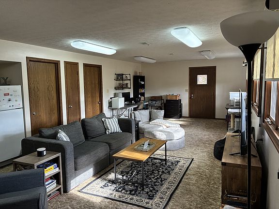 downstairs dining/living room.